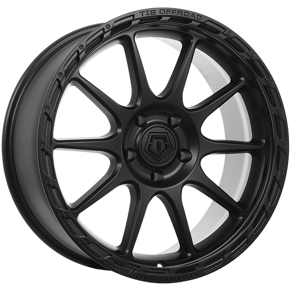 Tis Wheels 20" × 9.0 Alloy Wheel | 5x127 | Satin Black 20" × 9.0" 5x127 Wheel