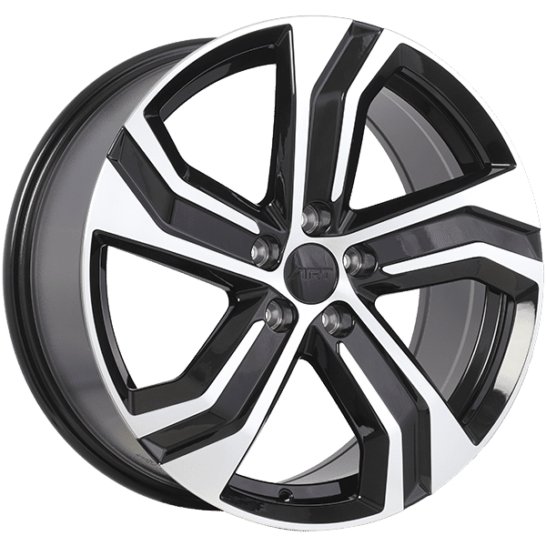 Art Replica 18" × 8.0 Alloy Wheel | 5x108 | Gloss Black - Machined Face 18" × 8.0" 5x108 Wheel