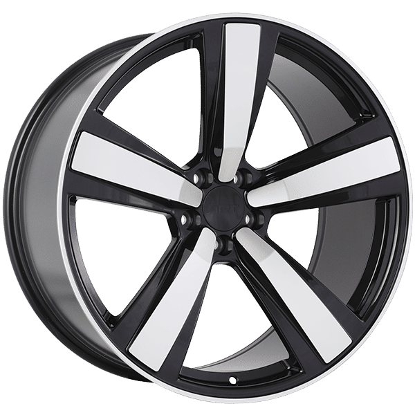 Art Replica 21" × 9.5 Alloy Wheel | 5x112 | Gloss Black - Machined Face 21" × 9.5" 5x112 Wheel