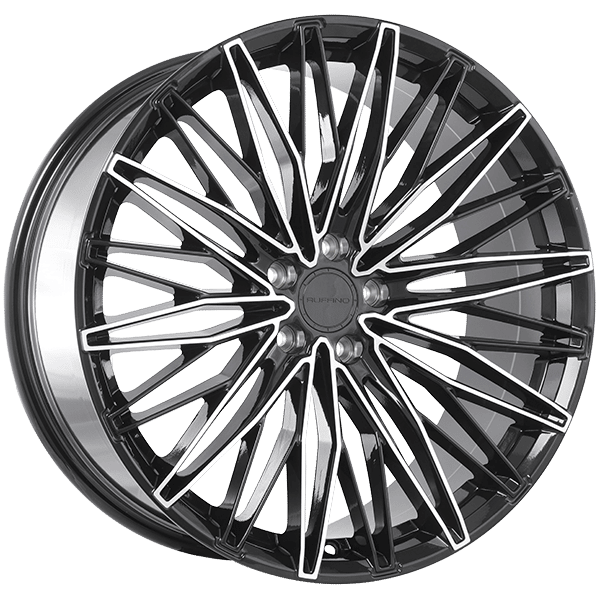Ruffino 20" × 9.0 Alloy Wheel | 5x114.3 | Gloss Black - Machined Face 20" × 9.0" 5x114.3 Wheel