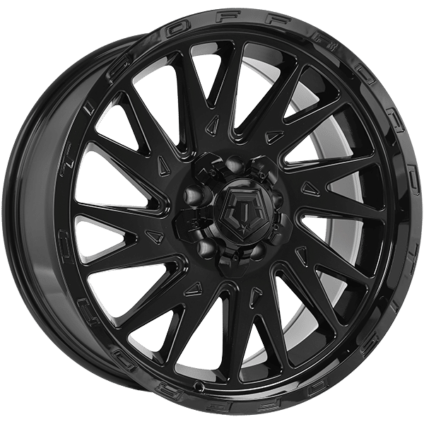 Tis Wheels 22" × 12.0 Alloy Wheel | 6x135/6x139.7 | Gloss Black 22" × 12.0" 6x135/6x139.7 Wheel