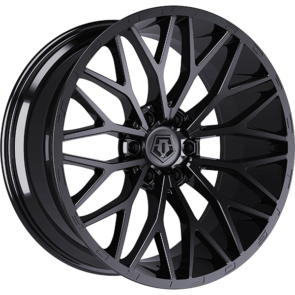 Tis Wheels 22" × 12.0 Alloy Wheel | 6x139.7 | Gloss Black 22" × 12.0" 6x139.7 Wheel