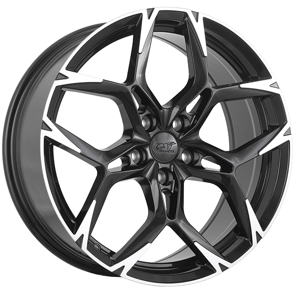 Dai Wheels 19" × 8.0 Alloy Wheel | 5x114.3 | Gloss Black - Machined Face 19" × 8.0" 5x114.3 Wheel