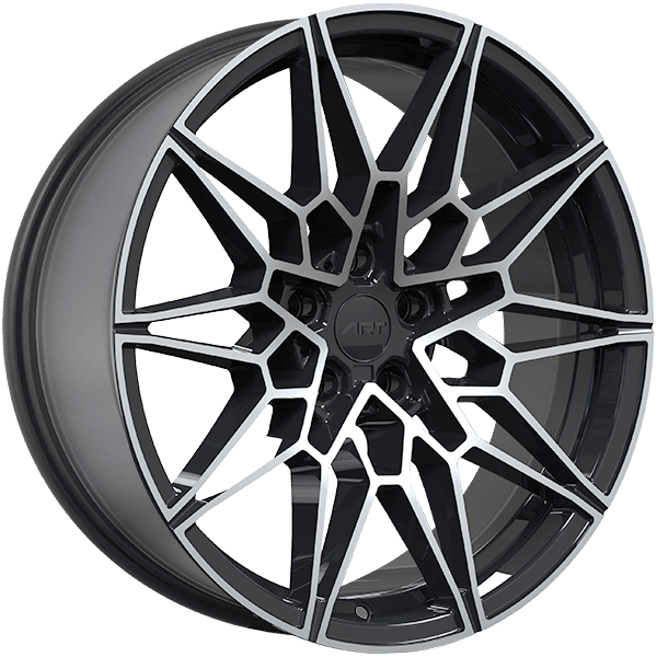 Art Replica 19" × 9.0 Alloy Wheel | 5x120 | Gloss Black - Machined Face 19" × 9.0" 5x120 Wheel