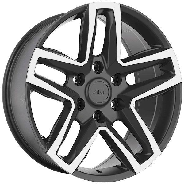 Art Replica 20" × 9.0 Alloy Wheel | 6x139.7 | Gloss Black - Machined Face 20" × 9.0" 6x139.7 Wheel
