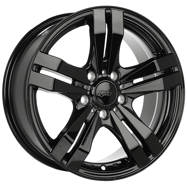 Dai Wheels 15" × 6.5 Alloy Wheel | 4x100 | Gloss Black 15" × 6.5" 4x100 Wheel