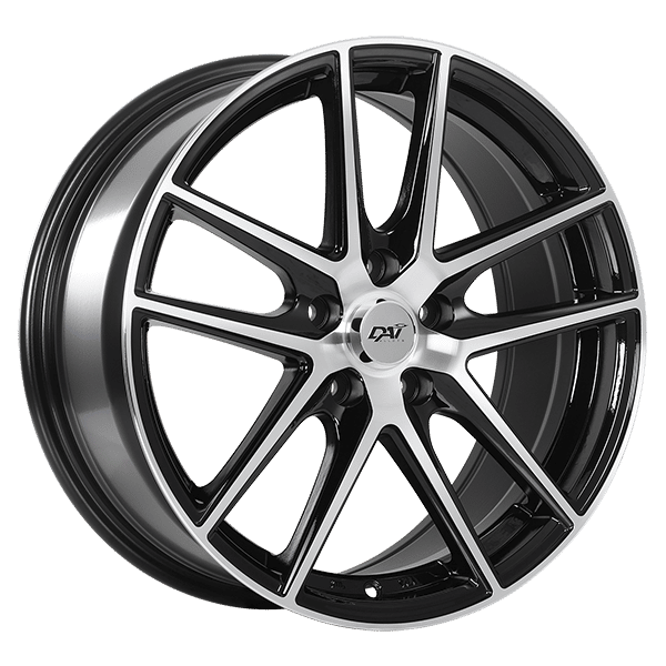 Dai Wheels 14" × 6.0 Alloy Wheel | 4x100 | Gloss Black - Machined Face