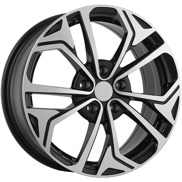 Art Replica 17" × 7.0 Alloy Wheel | 5x114.3 | Gloss Black - Machined Face 17" × 7.0" 5x114.3 Wheel