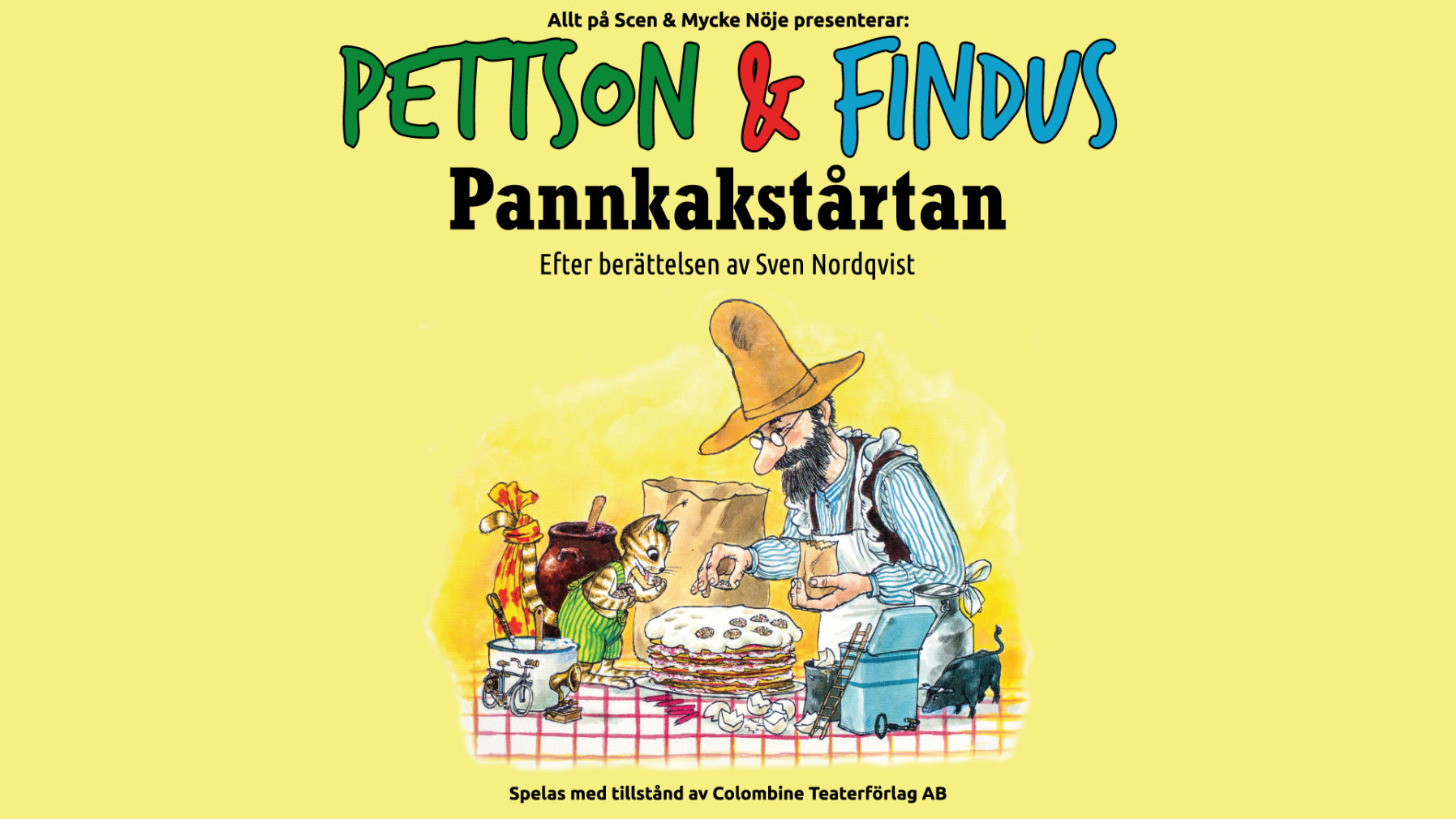 Pettson & Findus ”Pannkakstårtan”