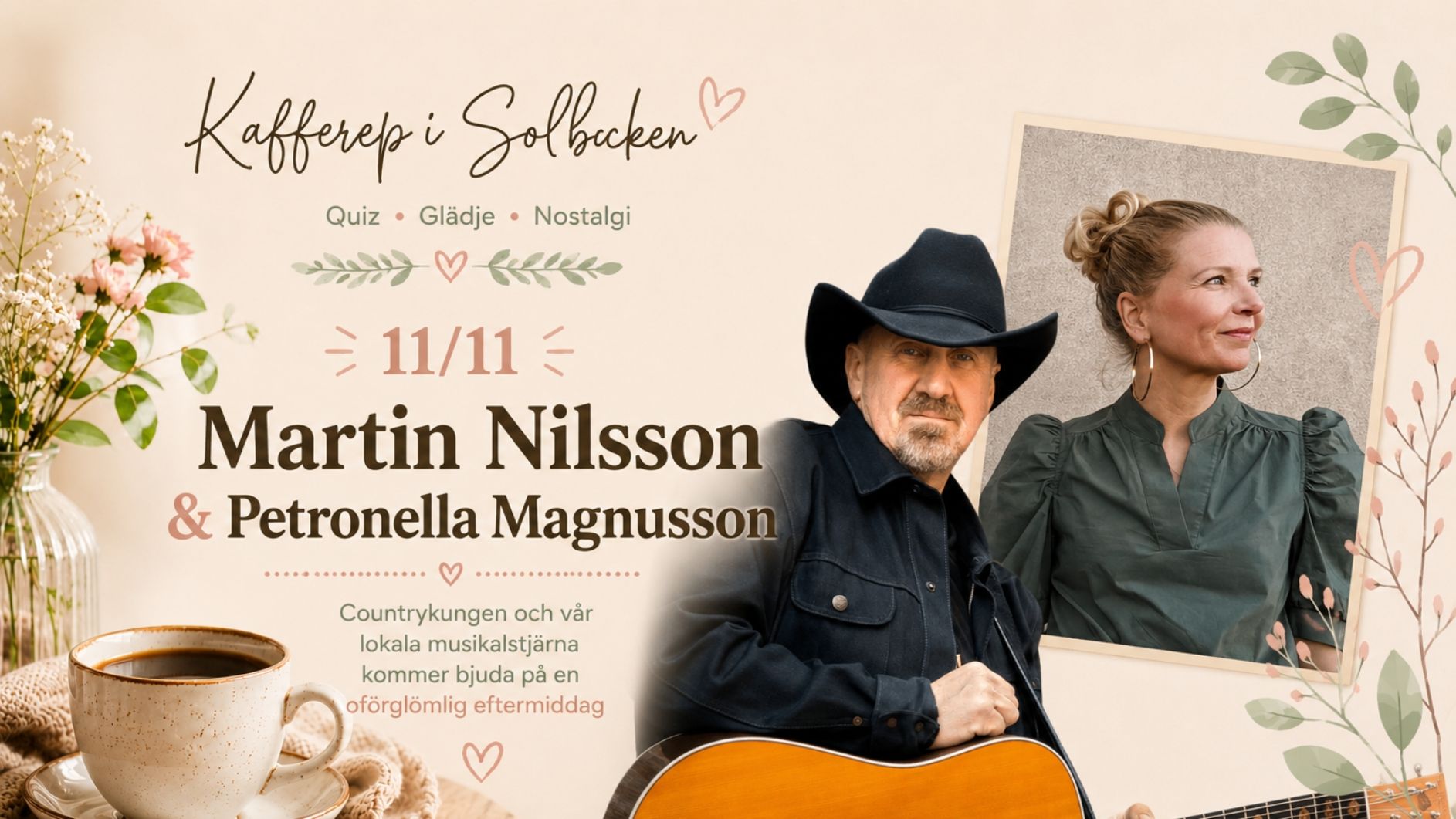 Kafferep med Martin Nilsson & Petronella Magnusson