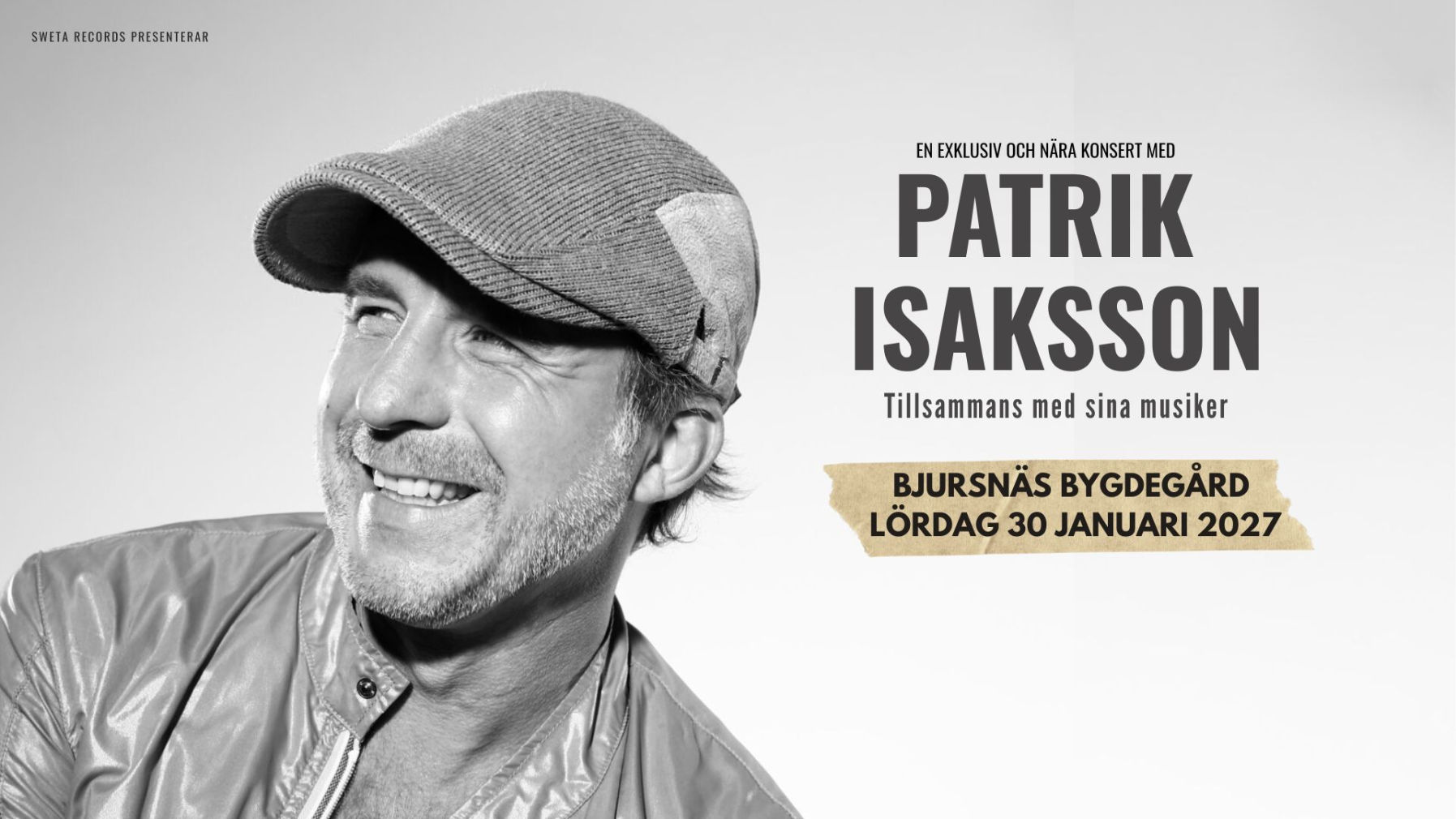 Patrik Isaksson- Bjursnäs bygdegård