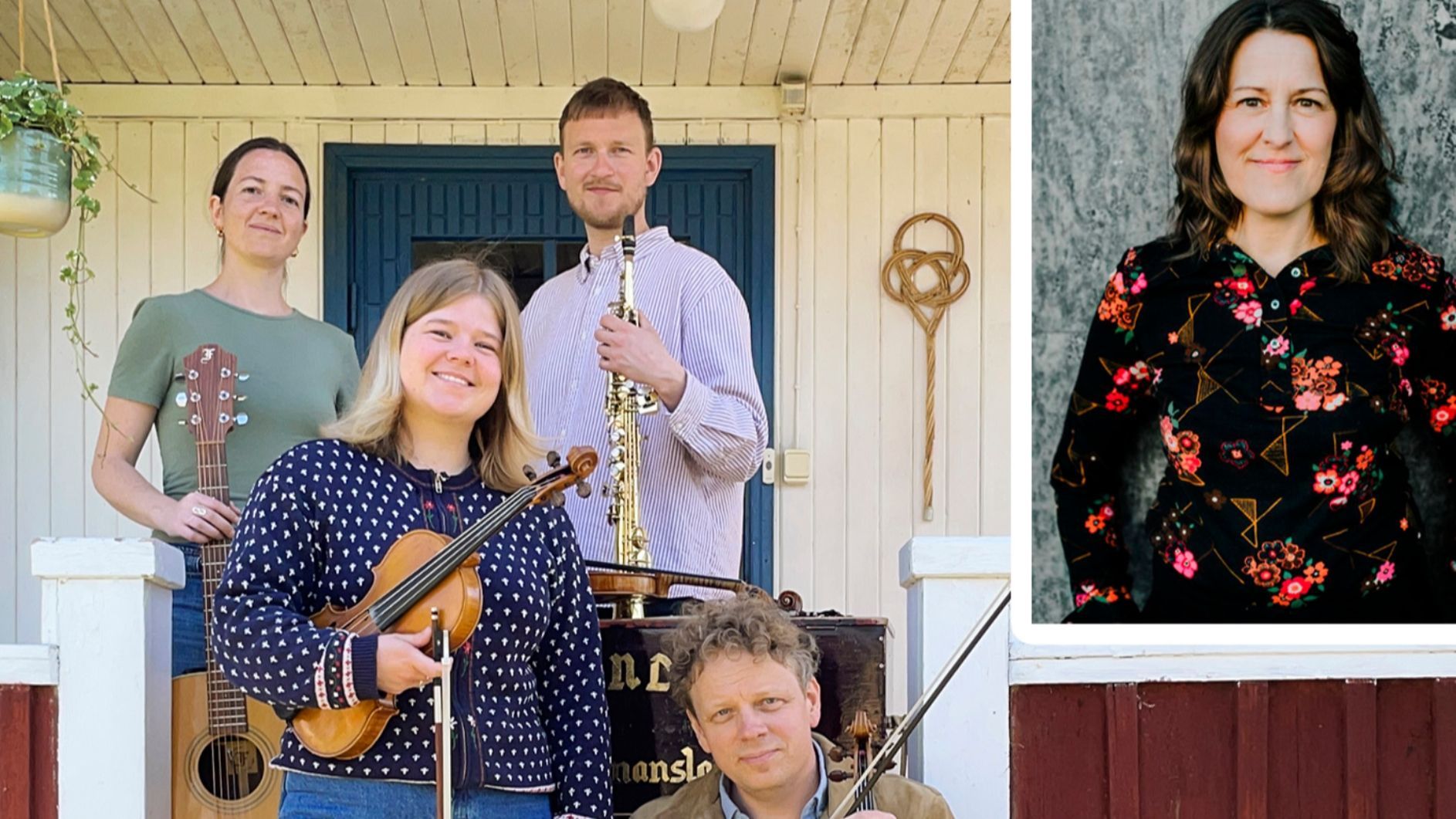 Workshops låtspel och sång/Visor med avslutande konsert med Sofia Sandén och "Räkholmen" Jon Holmén med vänner