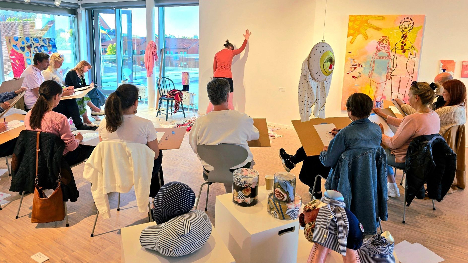 Kreativ workshop - Klädkroki med Carolin Mueller