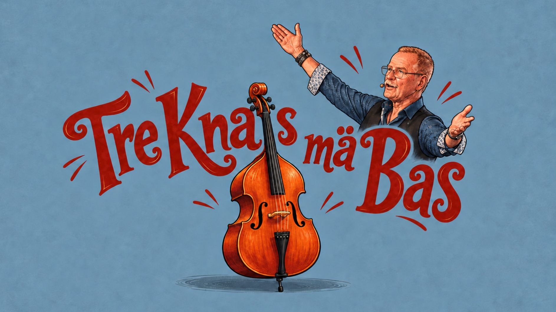 Tre Knas mä Bas – Musik, minnen & skratt!