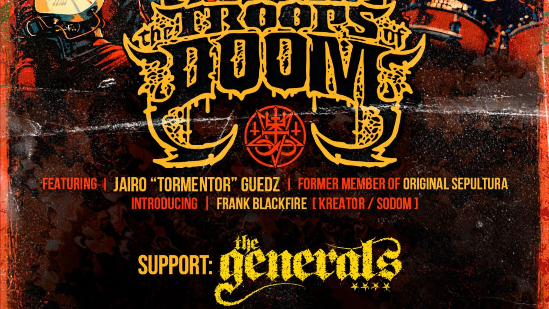The Troops of Doom / The Generals // Live at Plan B — Malmö