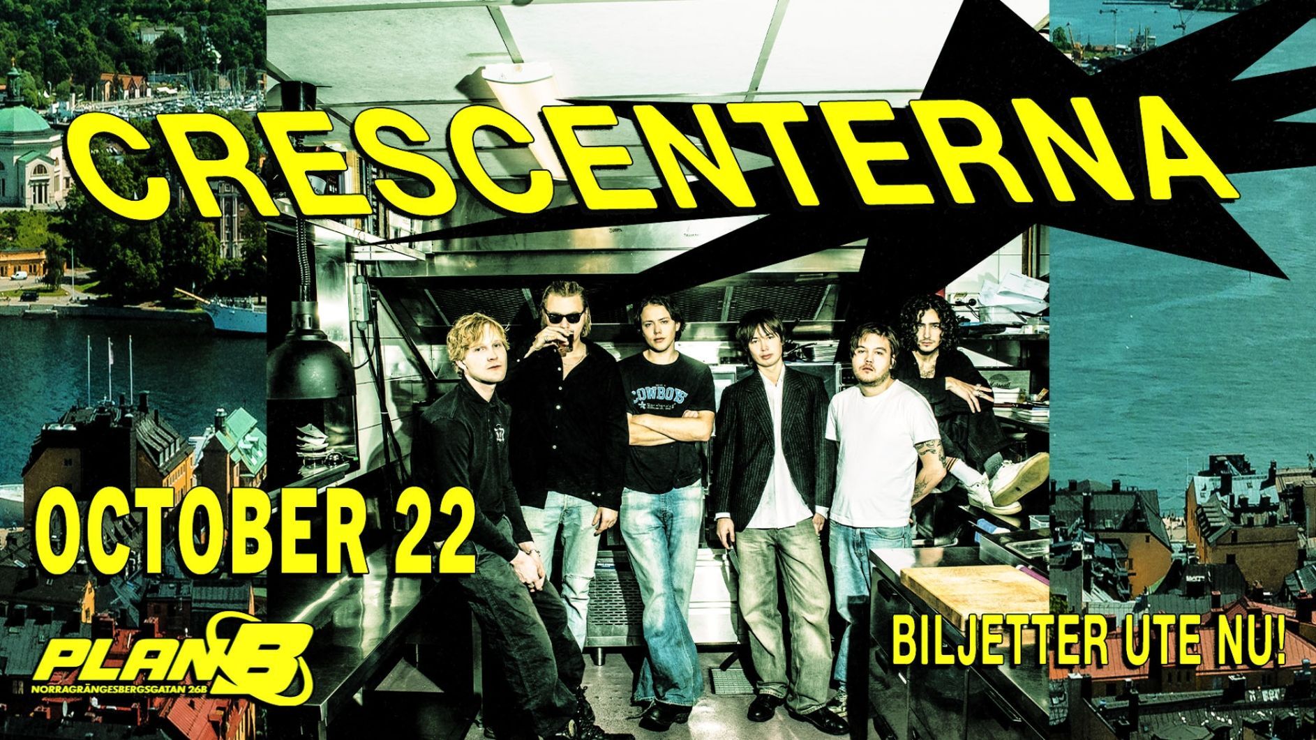 DNBK pres. Crescenterna // Live at Plan B — Malmö