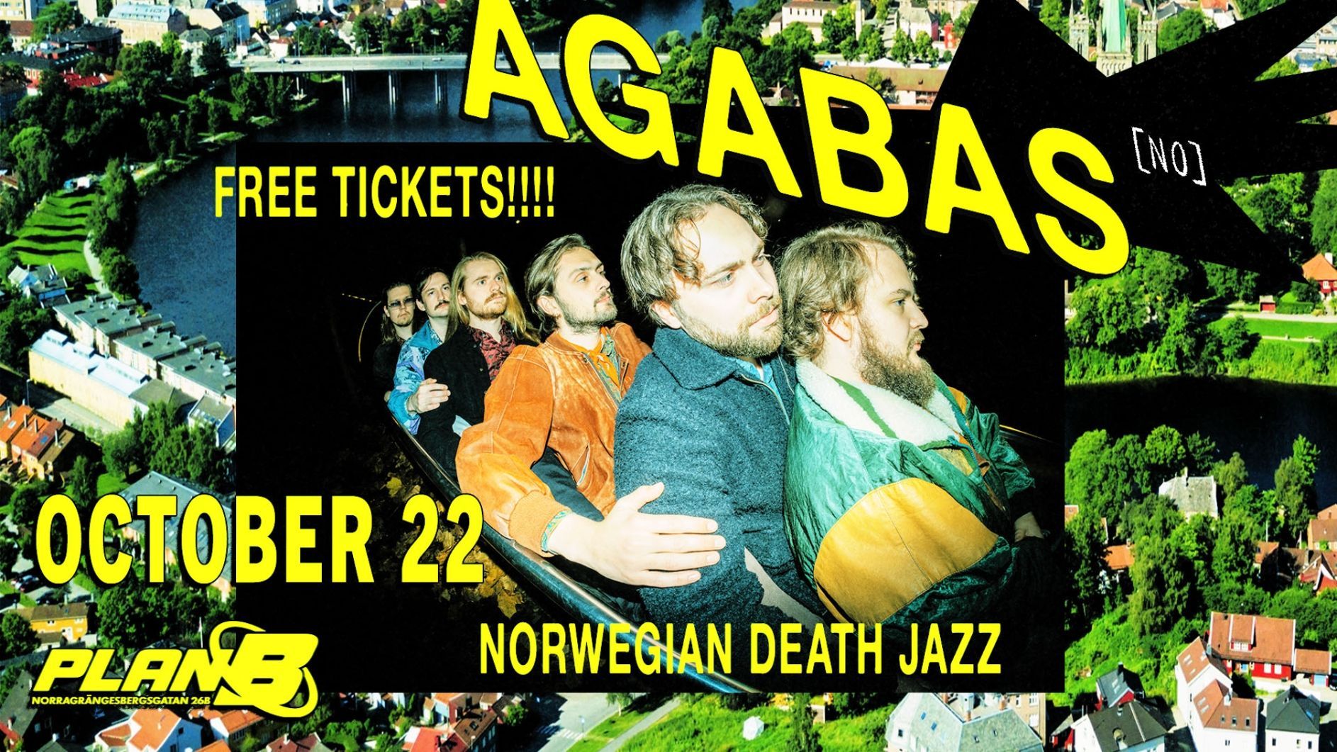 AGABAS (NO) // Live at Plan B — Malmö