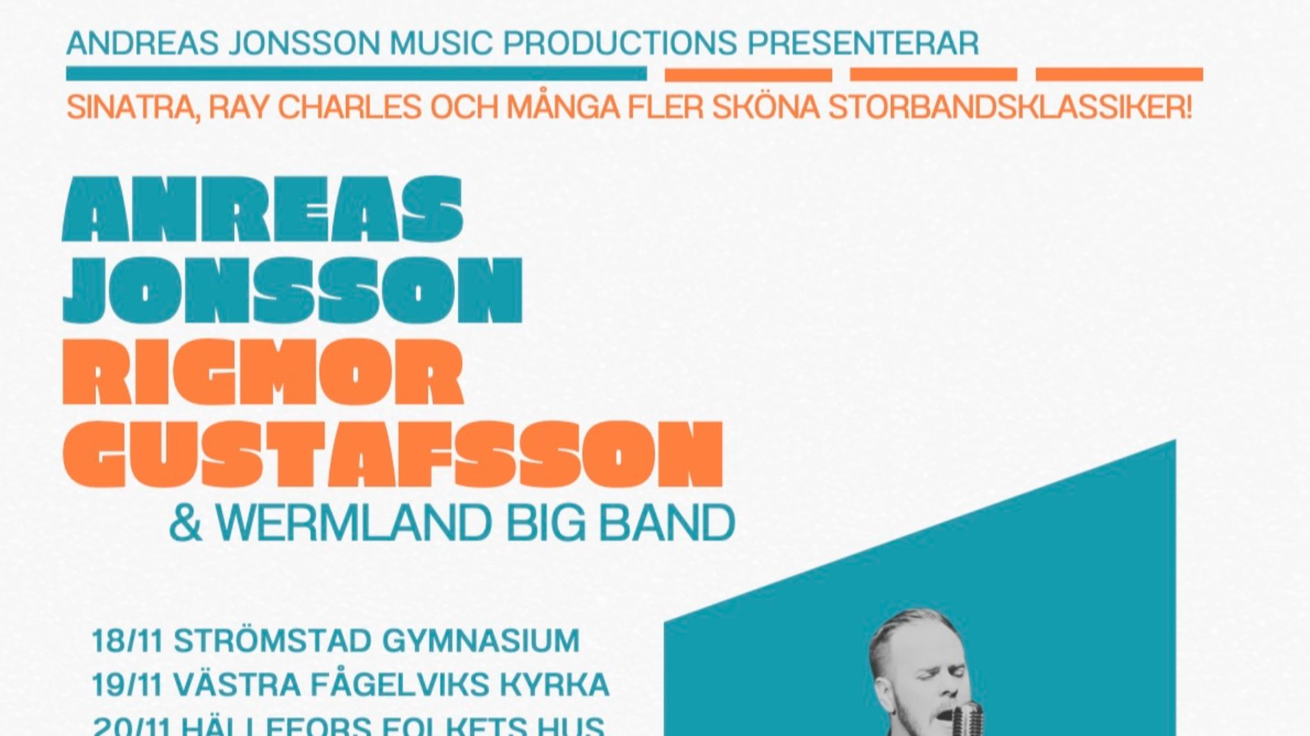Andreas Jonsson & Rigmor Gustafsson. Wermland Big Band