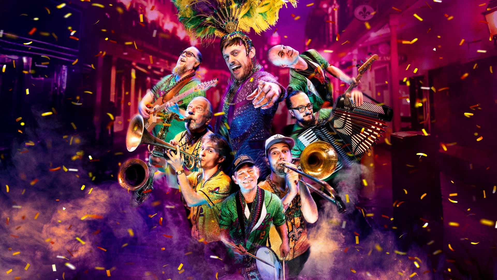 Louisiana Avenue - Mardi Gras Party