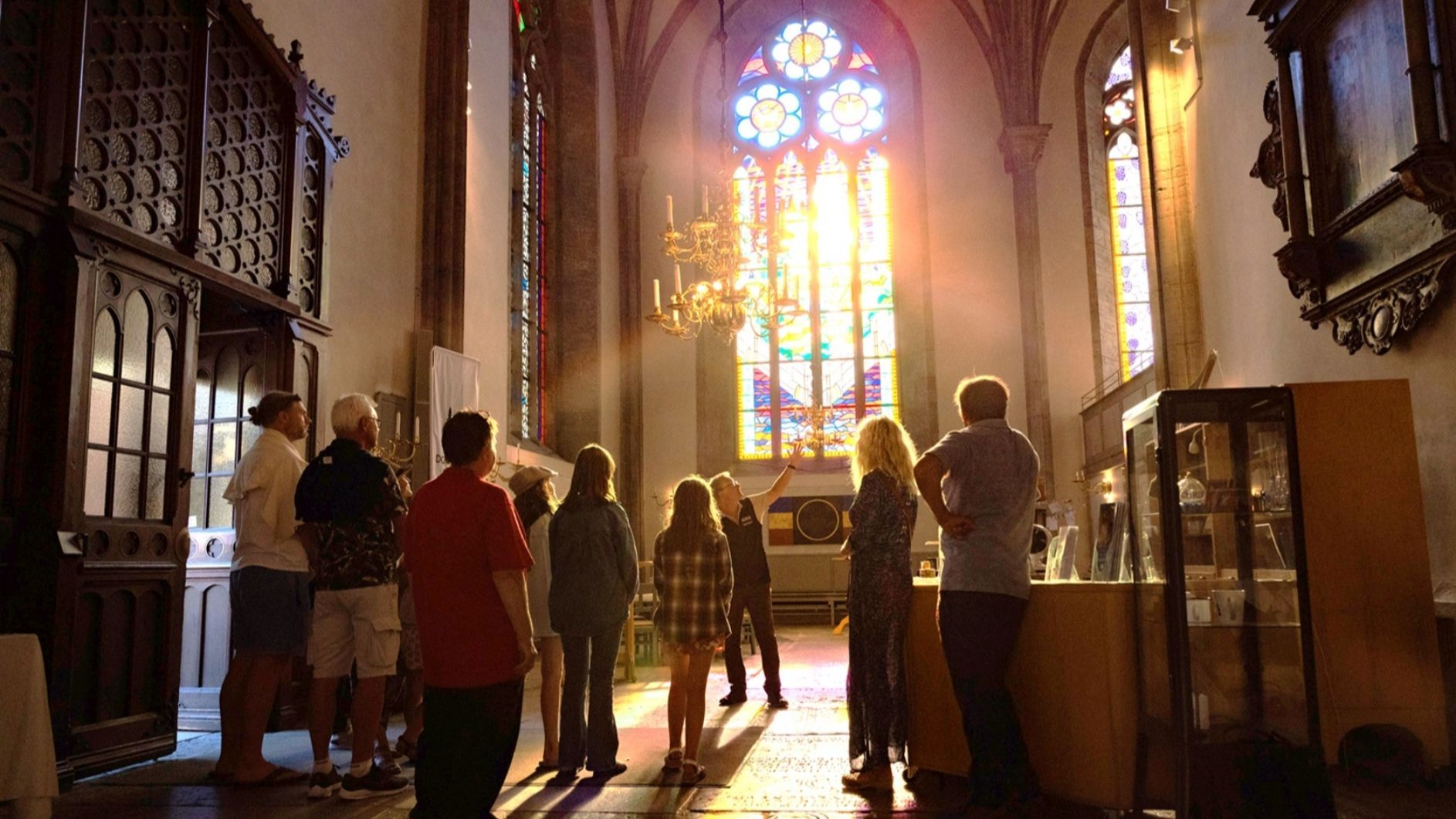 Sommar visning av Visby domkyrkas kyrkorum kl. 16:30