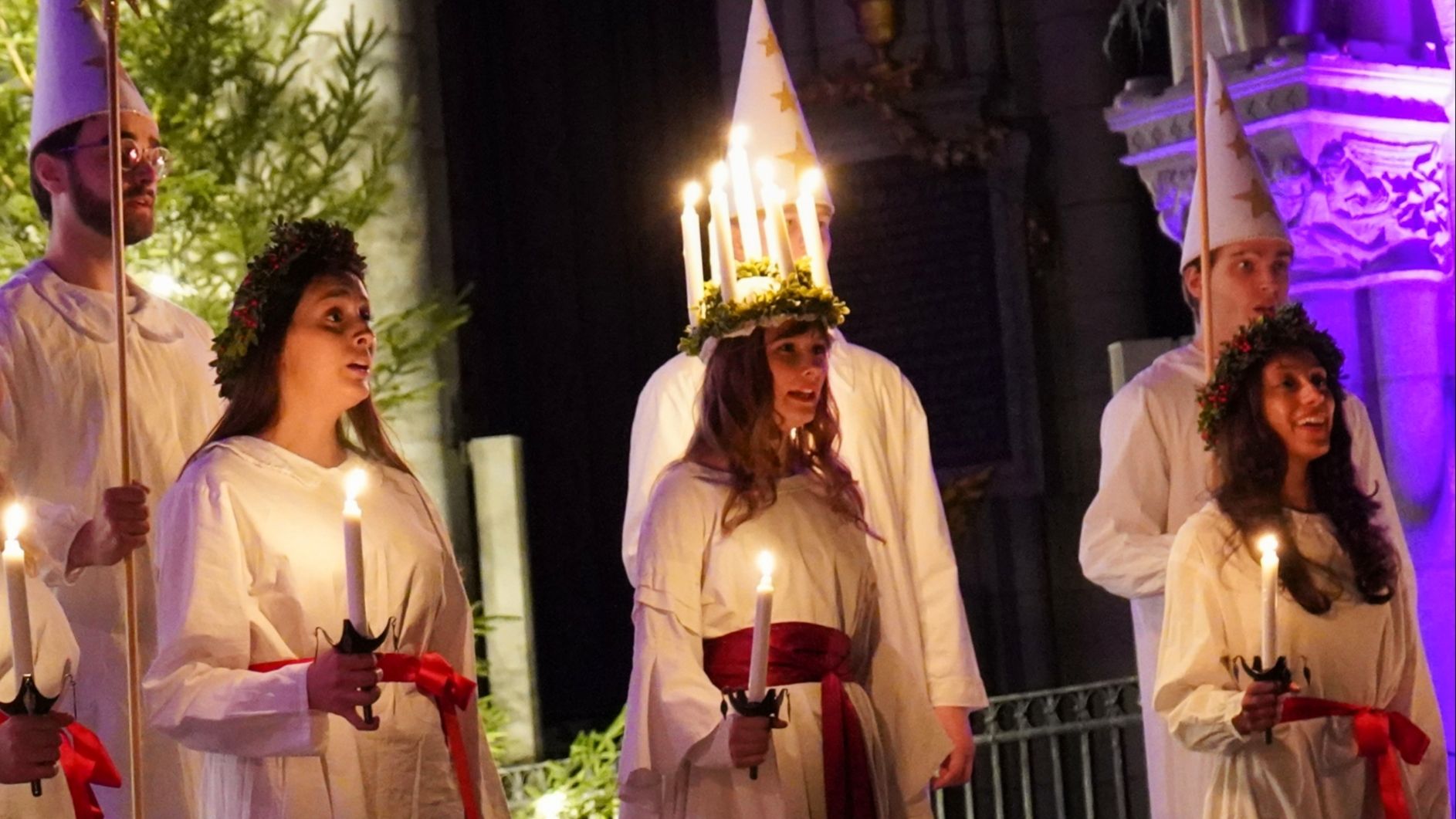 Uppsala domkyrkas flickkör och Collegium Cantorum: Luciakonsert