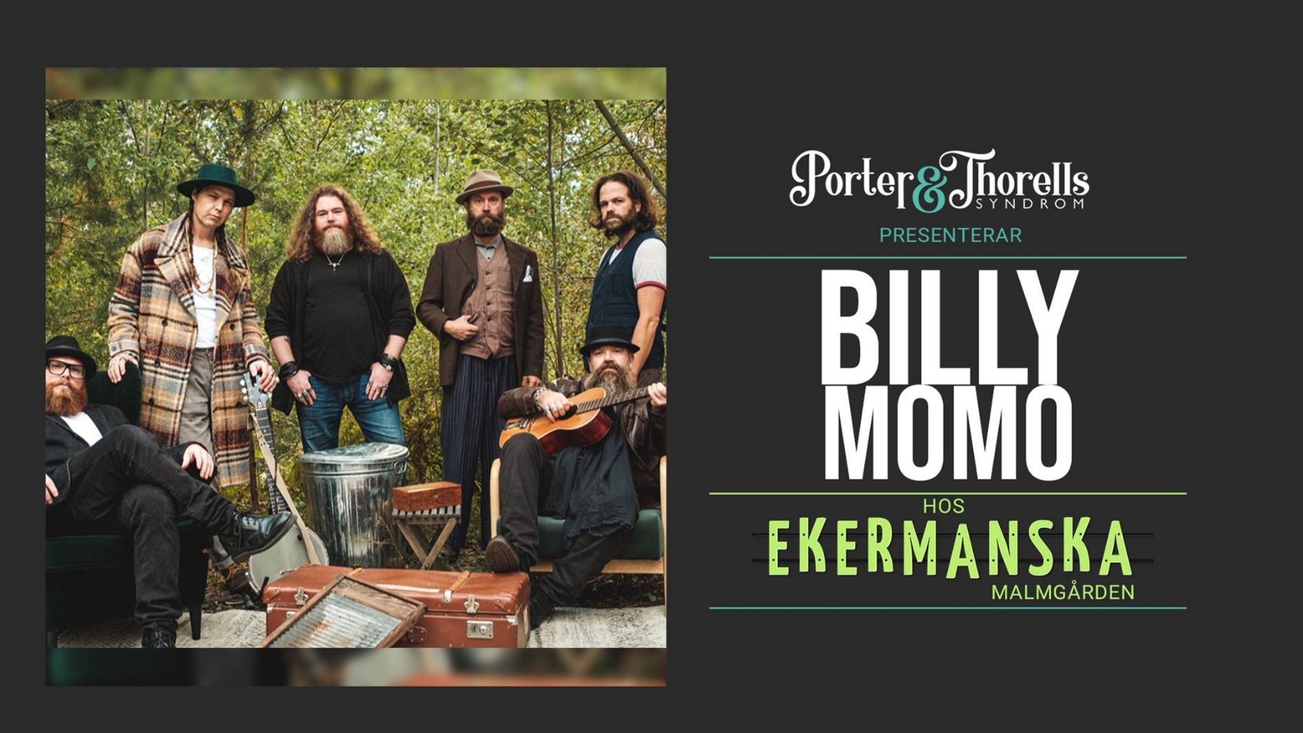 BILLY MOMO live!