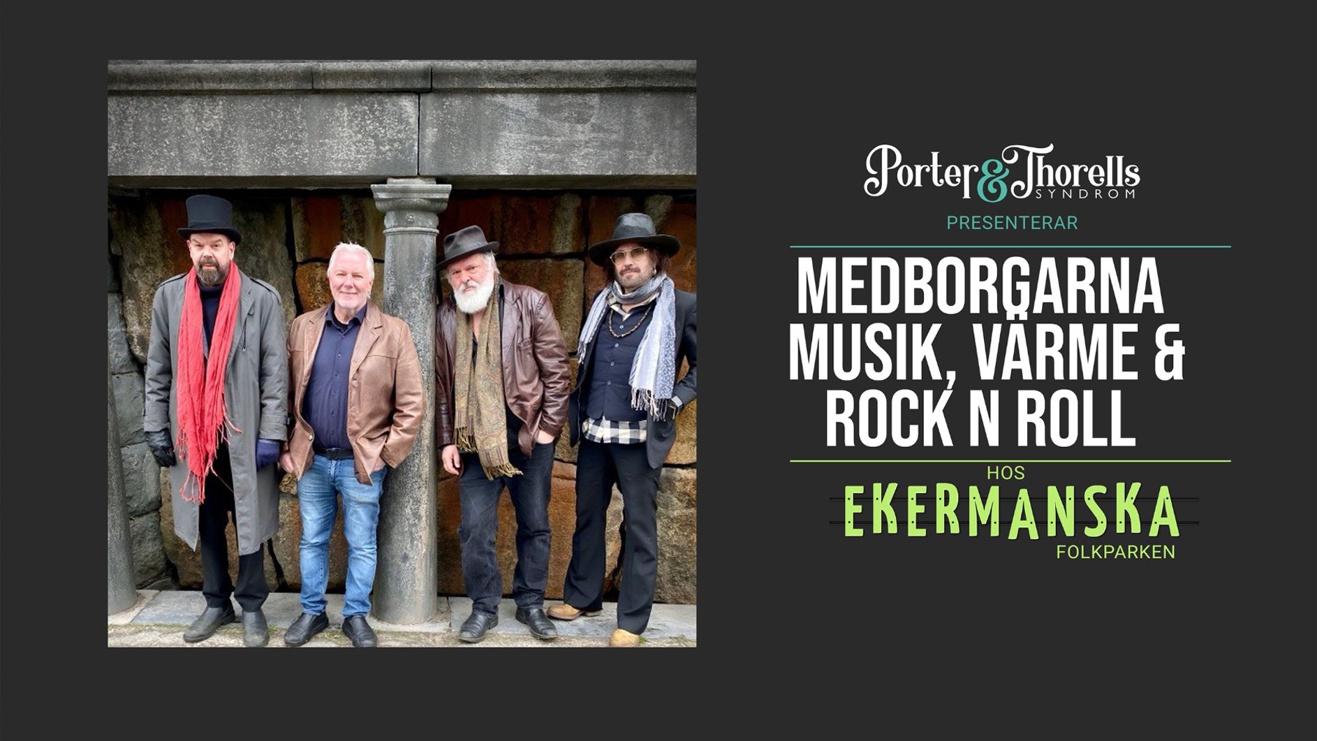 MEDBORGARNA – musik, värme och rock ´n roll!