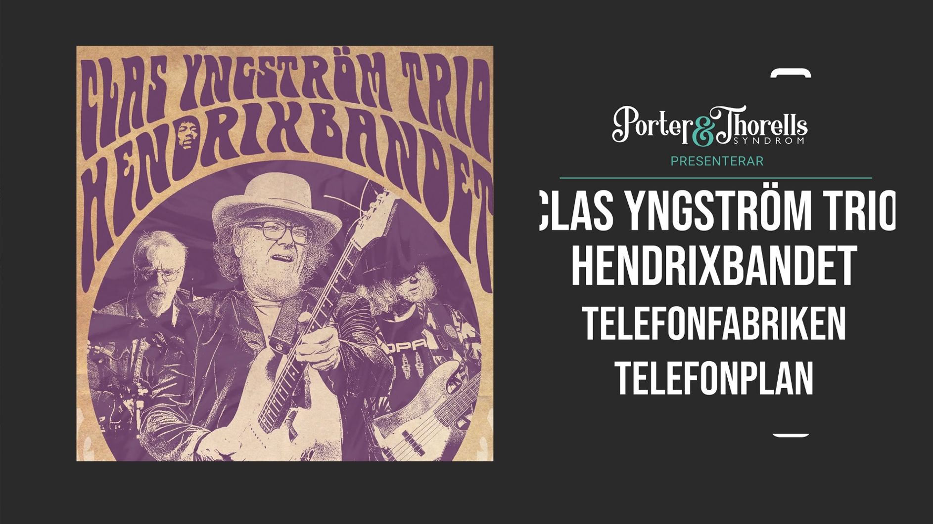 CLAS YNGSTRÖM TRIO - HENDRIXBANDET