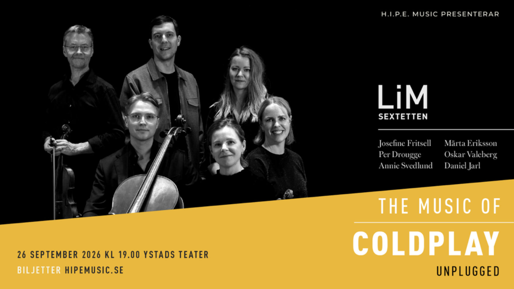 The Music of COLDPLAY – Unplugged