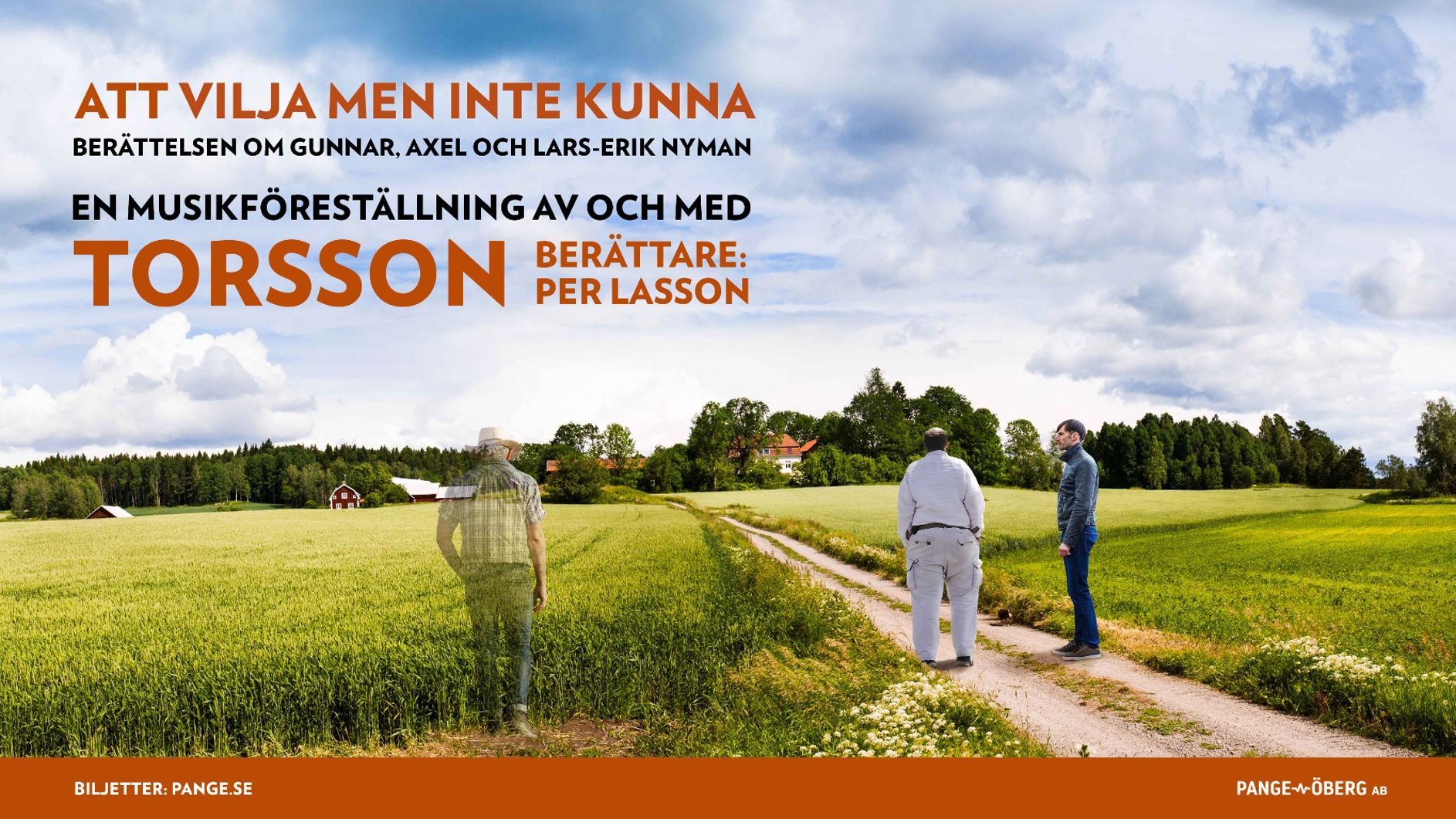 En musikföreställning av och med: TORSSON! Berättare: Per Lasson.