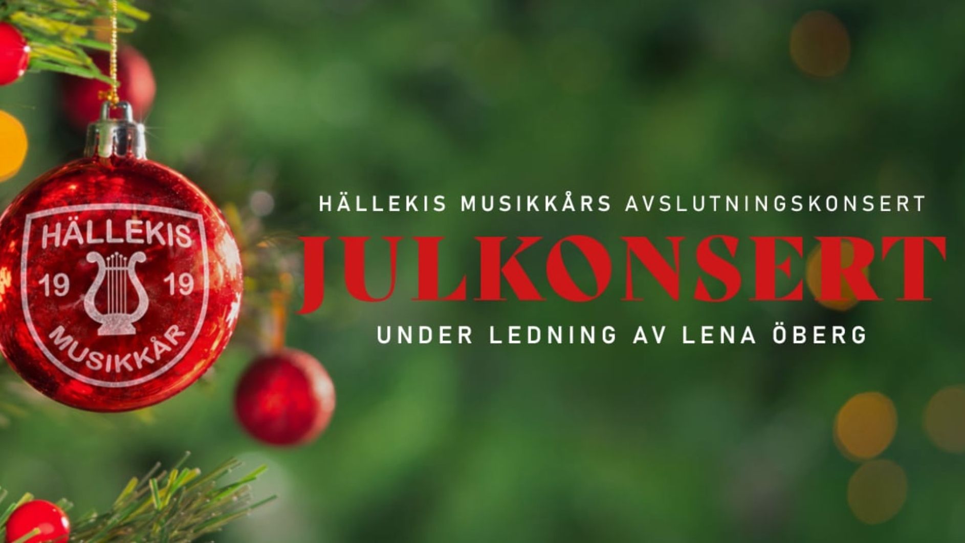 Julkonsert med Hällekis Musikkår