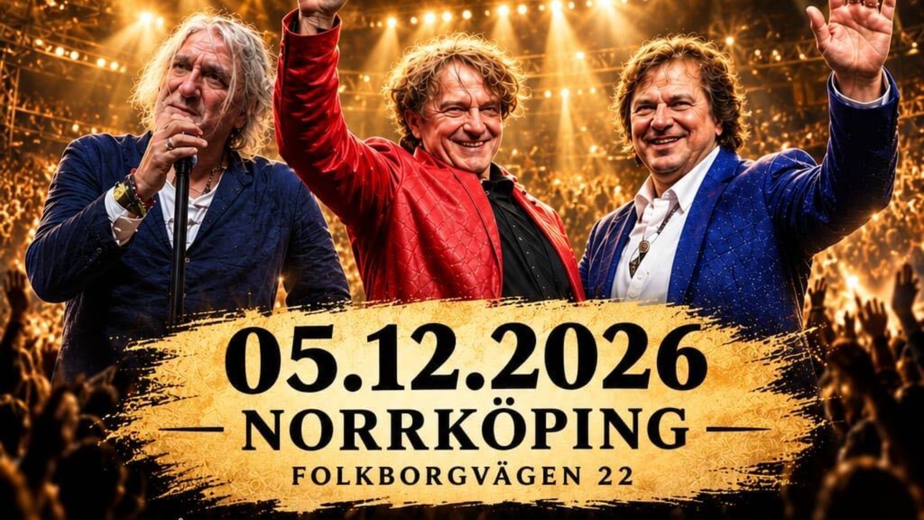 🔥”BIJELO DUGME ” – LEGENDERNA kommer till NORRKÖPING!🔥