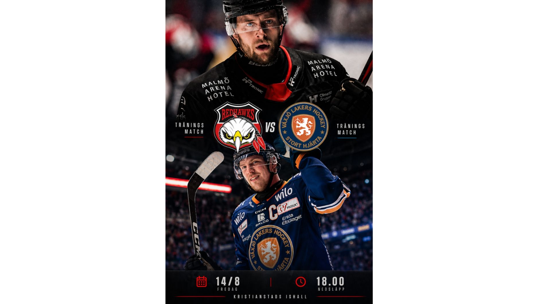 Malmö Redhawks-Växjö Lakers
