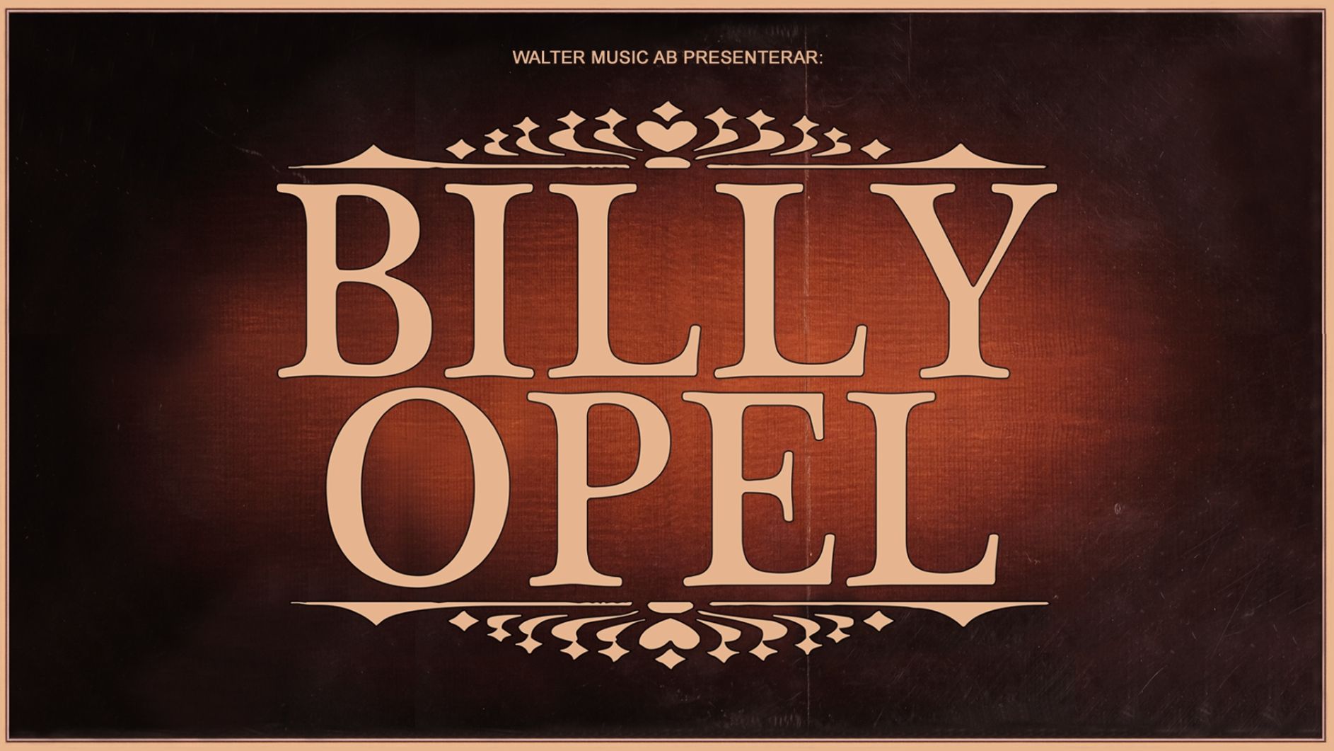 Billy Opel på Söderhamns Teater