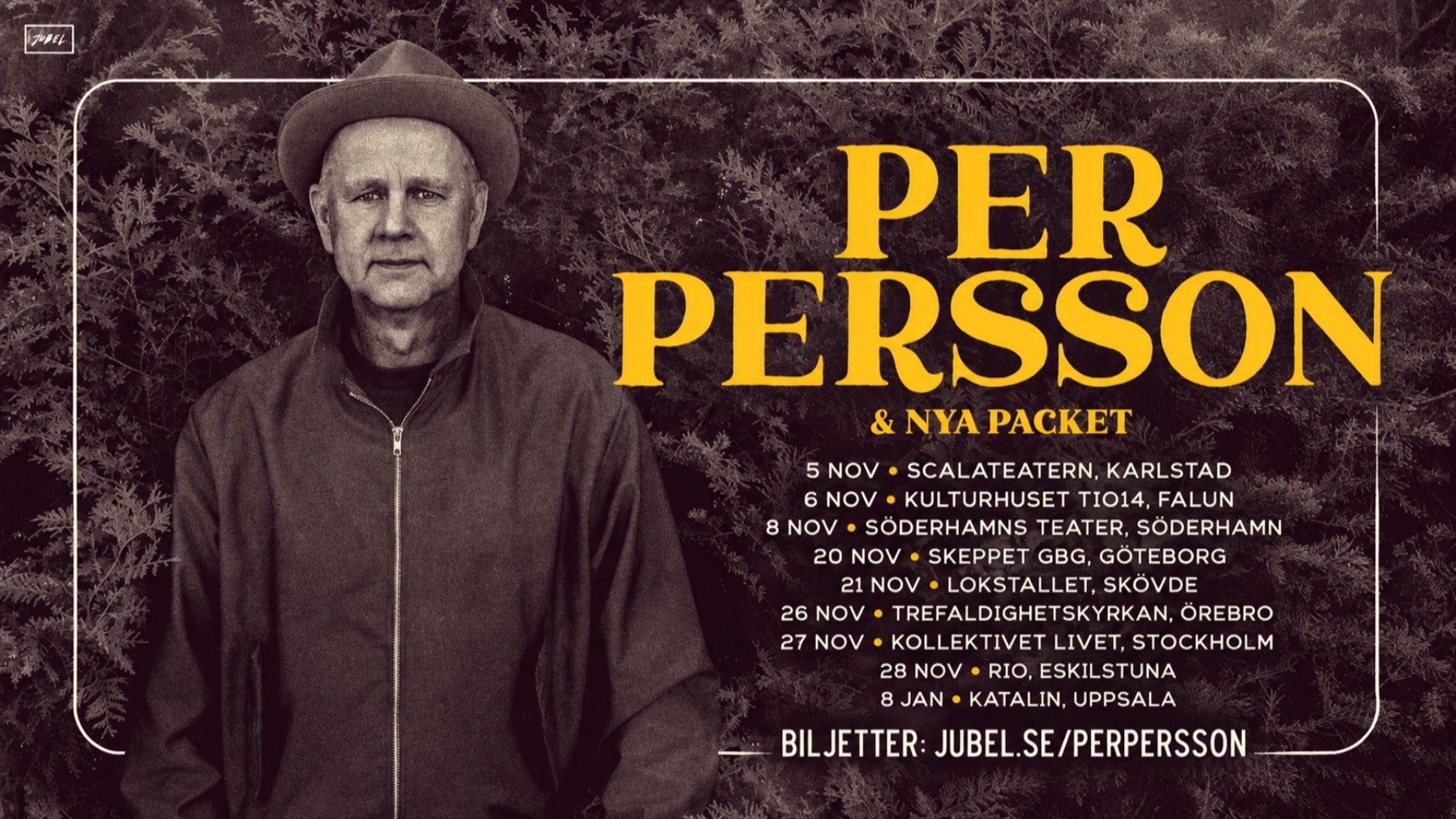 Per Persson & Nya Packet på Söderhamns Teater