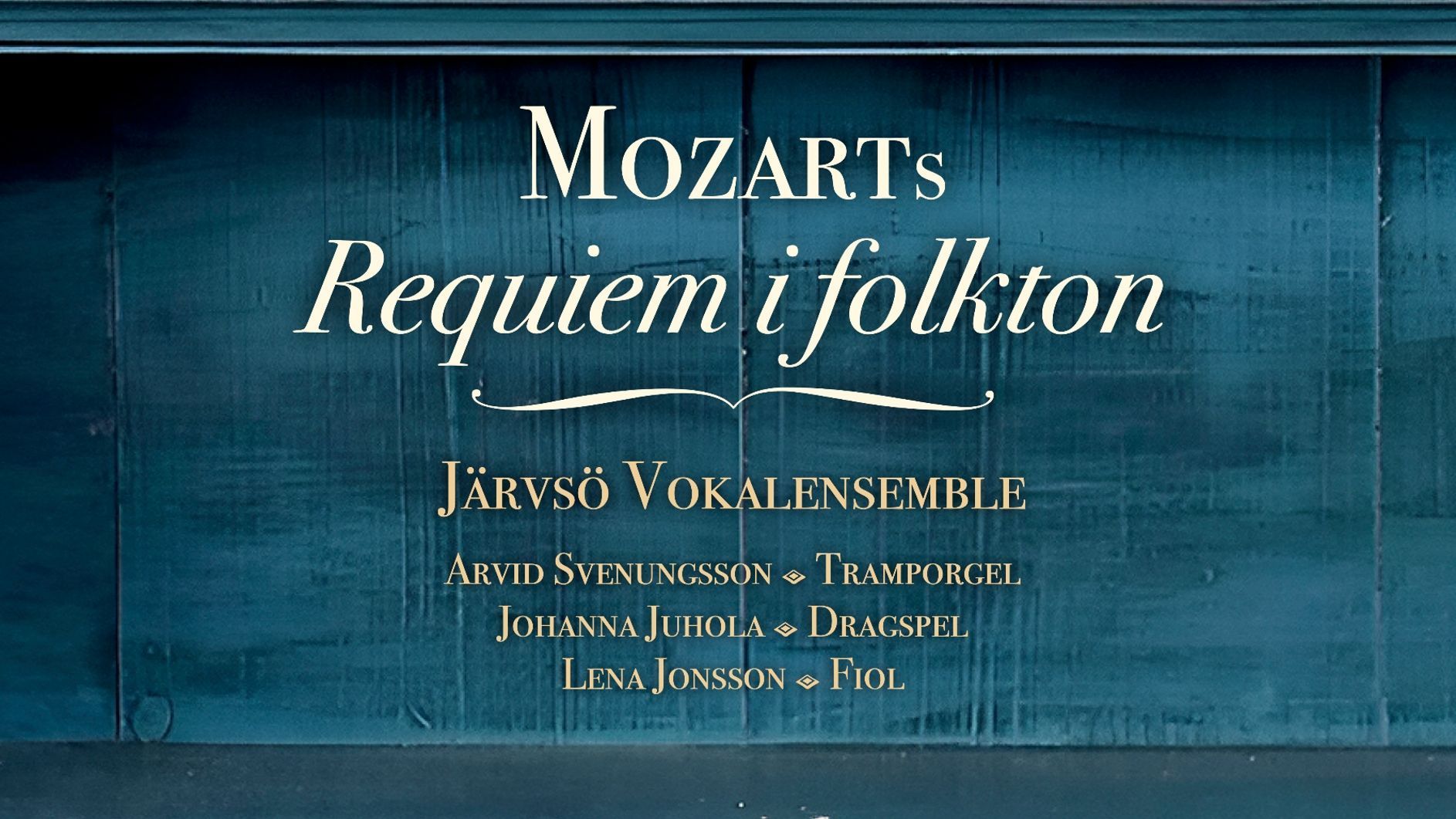 Mozarts Requiem i folkton på Söderhamns Teater