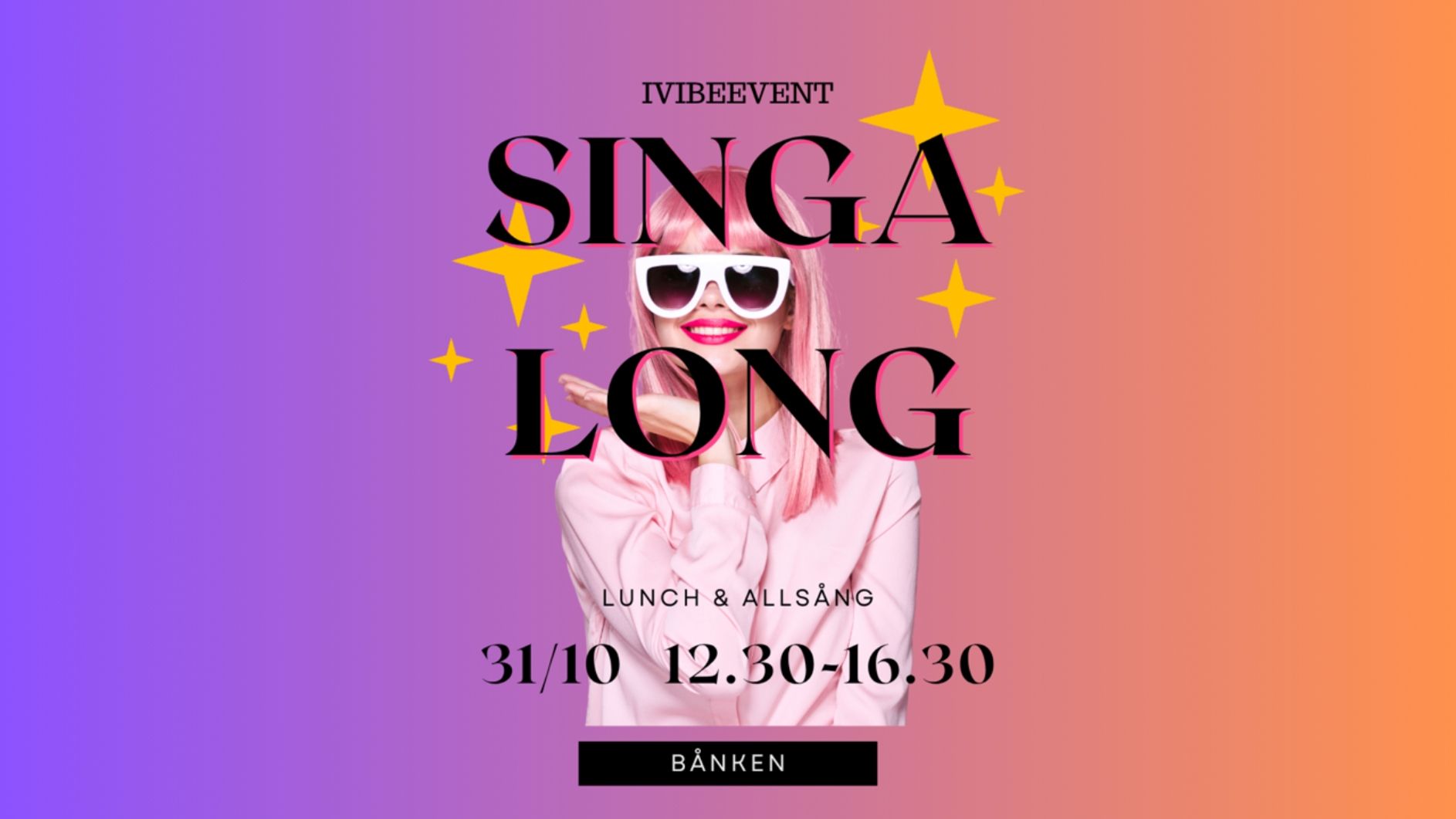 Singalong Bubbles & Brunch | 31 Okt | BÅNKEN