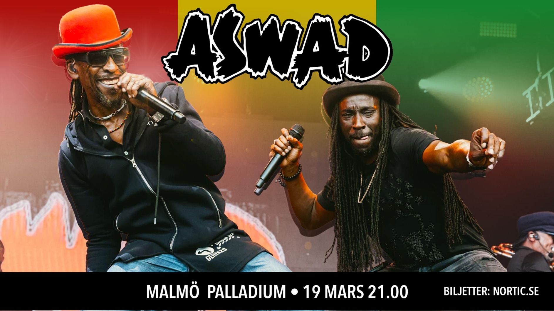 Aswad continue their legacy | Palladium, Malmö