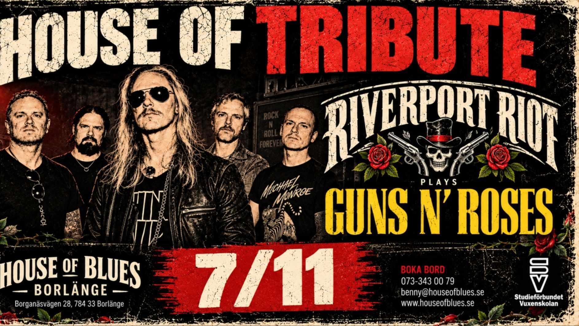 7/11 The Riverport m Gun´s n Roses tribute