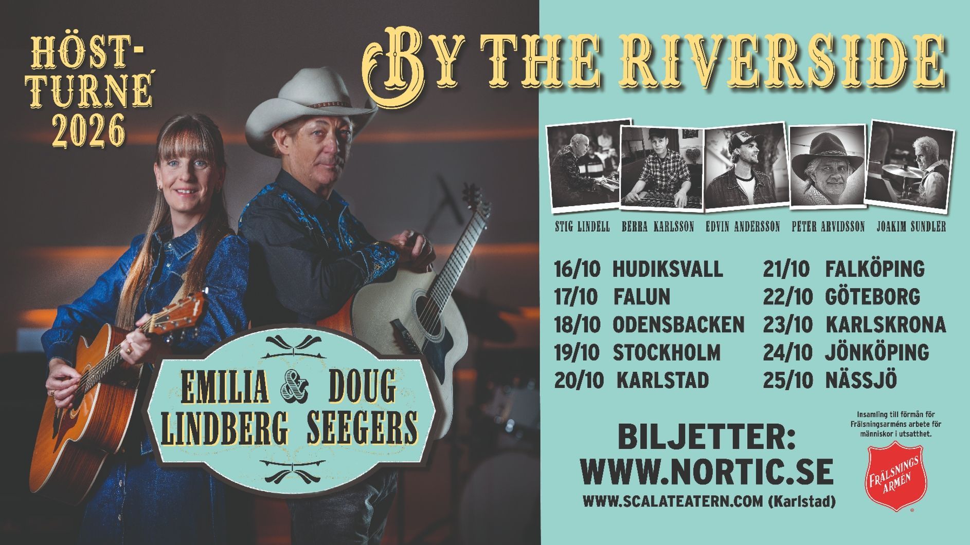 Doug Seegers & Emilia Lindberg - By The Riverside