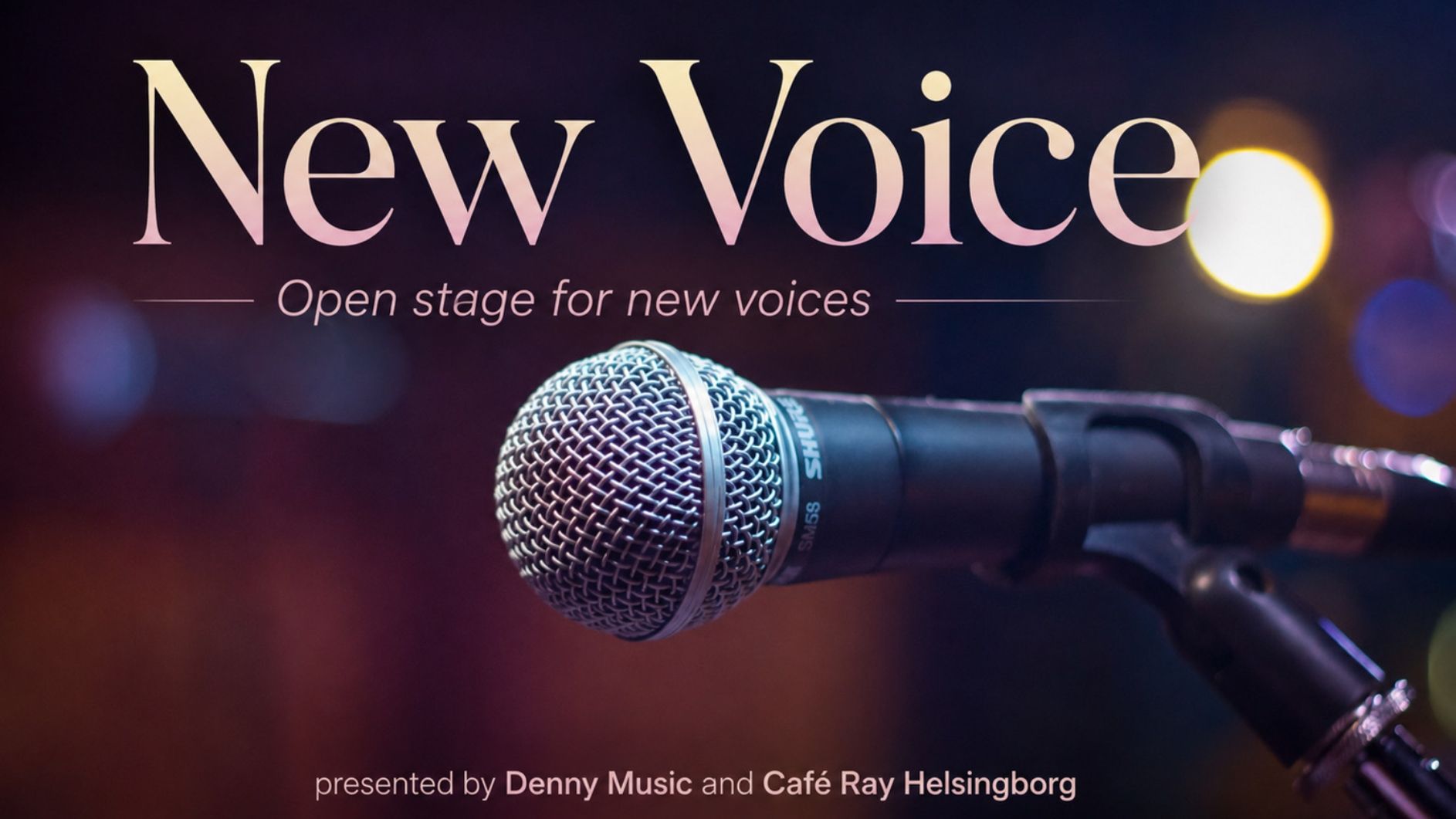 New Voices - Open Stage