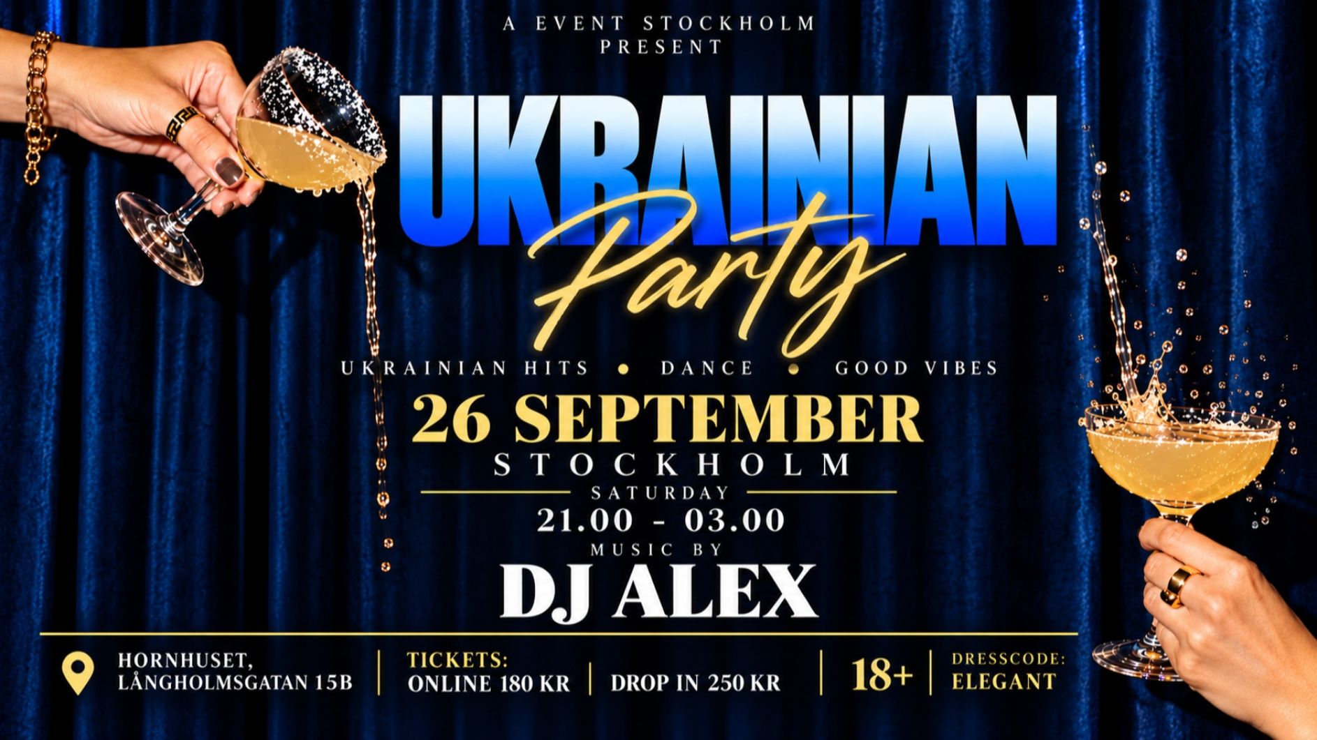 UKRAINIAN PARTY 26 SEPTEMBER