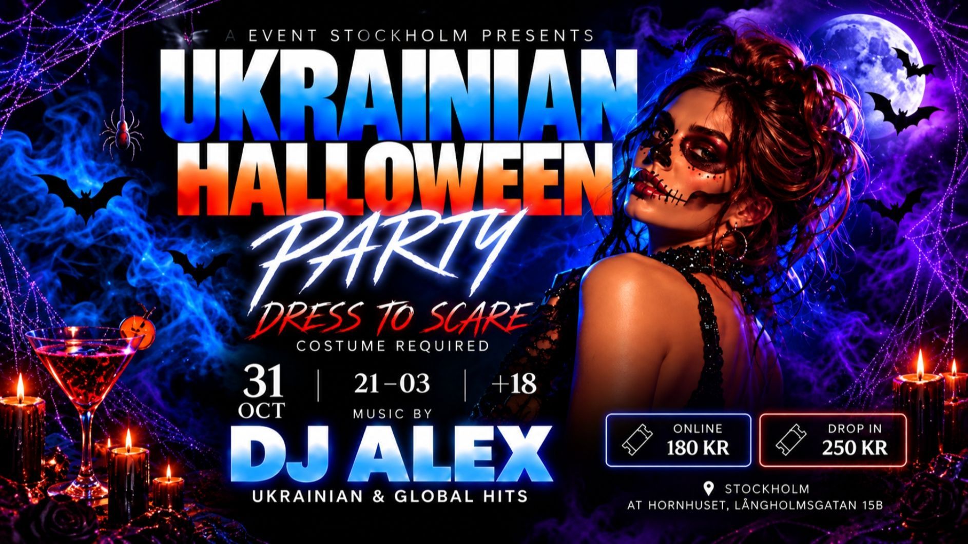 UKRAINIAN HALLOWEEN PARTY