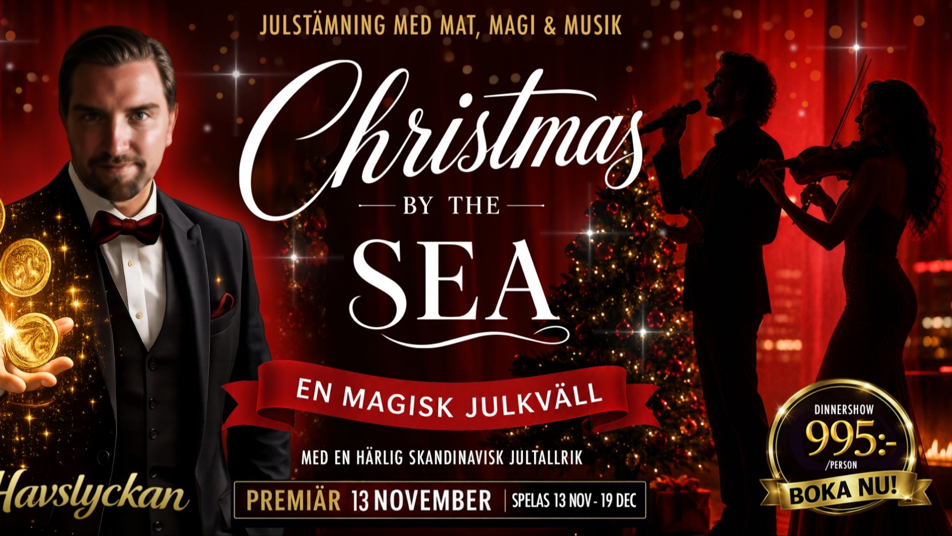 Julfest på Havslyckan – magi på nära håll ✨