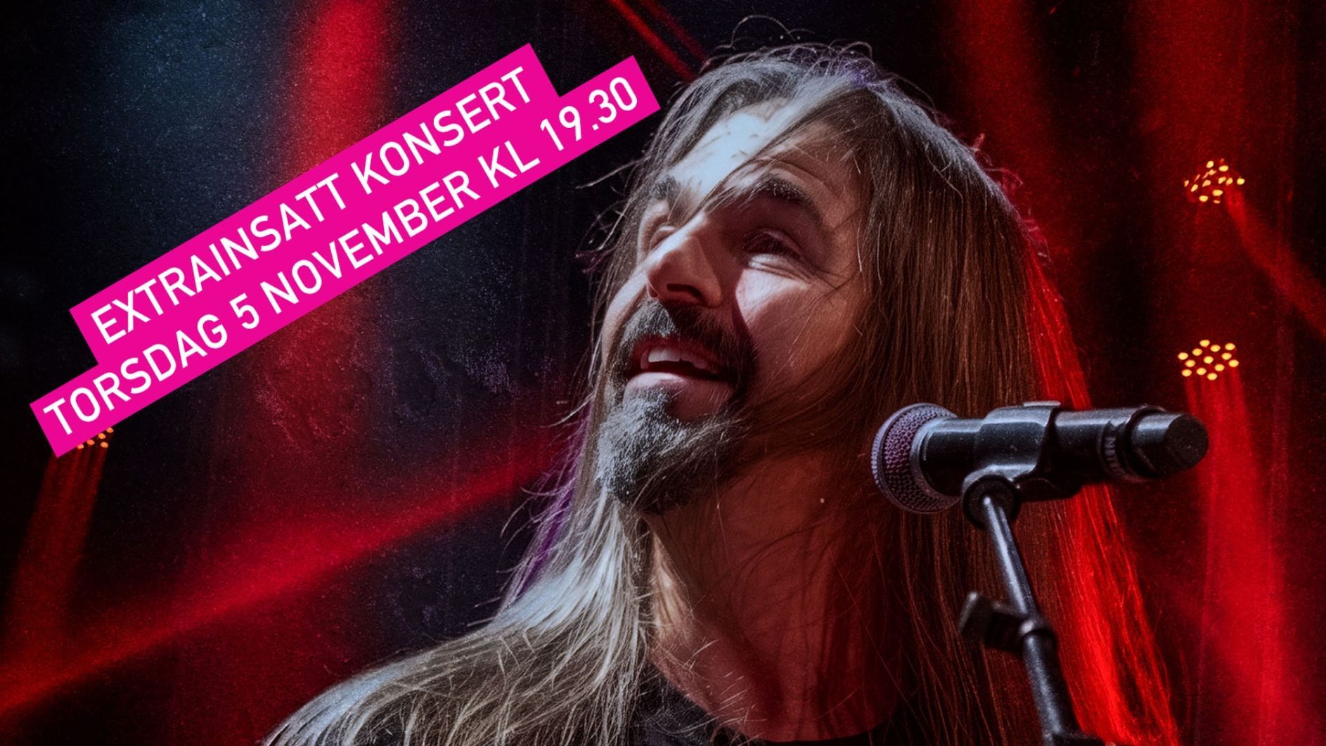 MICHAEL RUFF BAND EXTRAKONSERT TORSDAG 5 NOV
