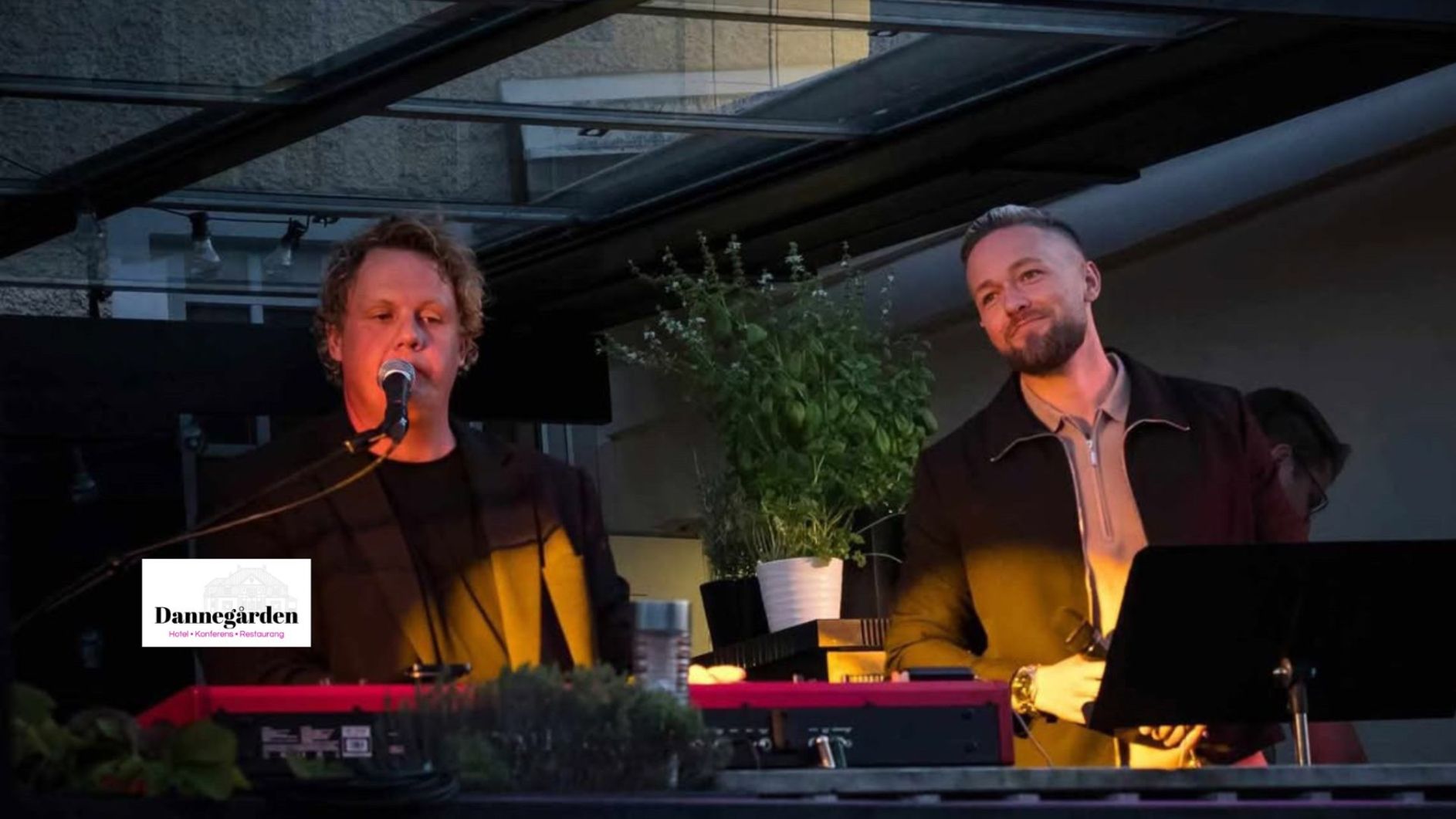 Daniel Bentzen och Gustaf Brandt