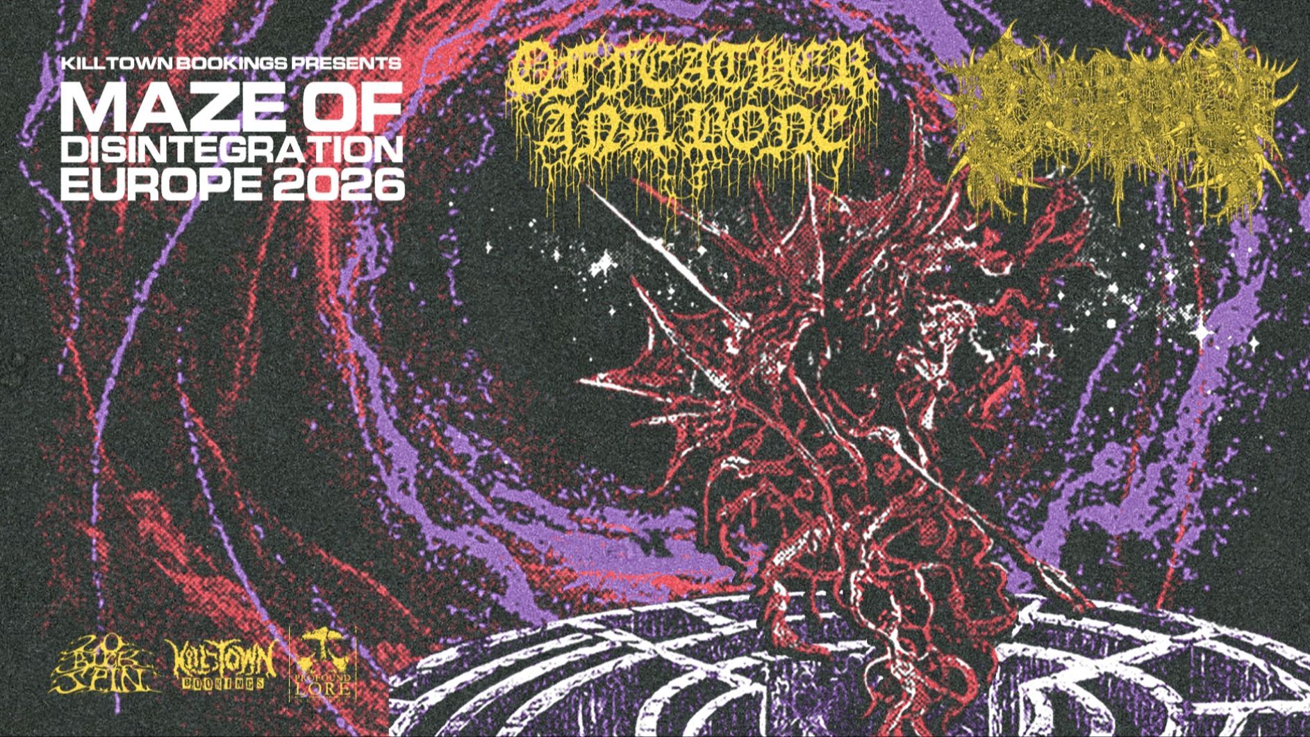 Of Feather and Bone (us) + Civerous (us) - “Maze of Disintegration” Europe 2026