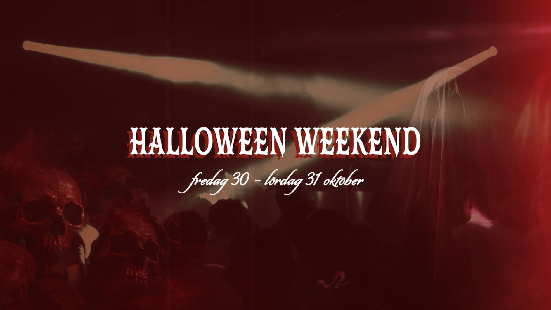 Halloween Weekend Fredag 18+ Och Lördag 20+ med Förköp