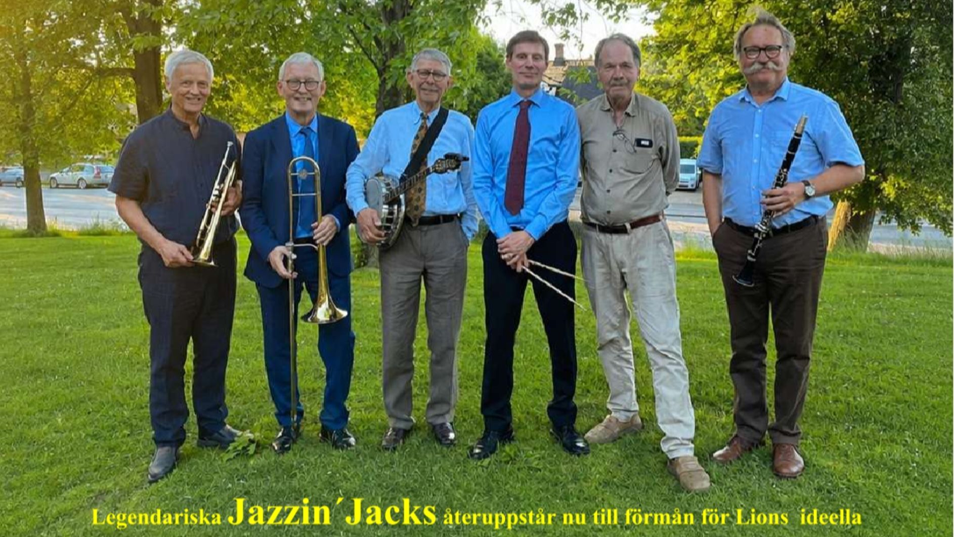 Jazzkonsert med Jazzin’ Jacks