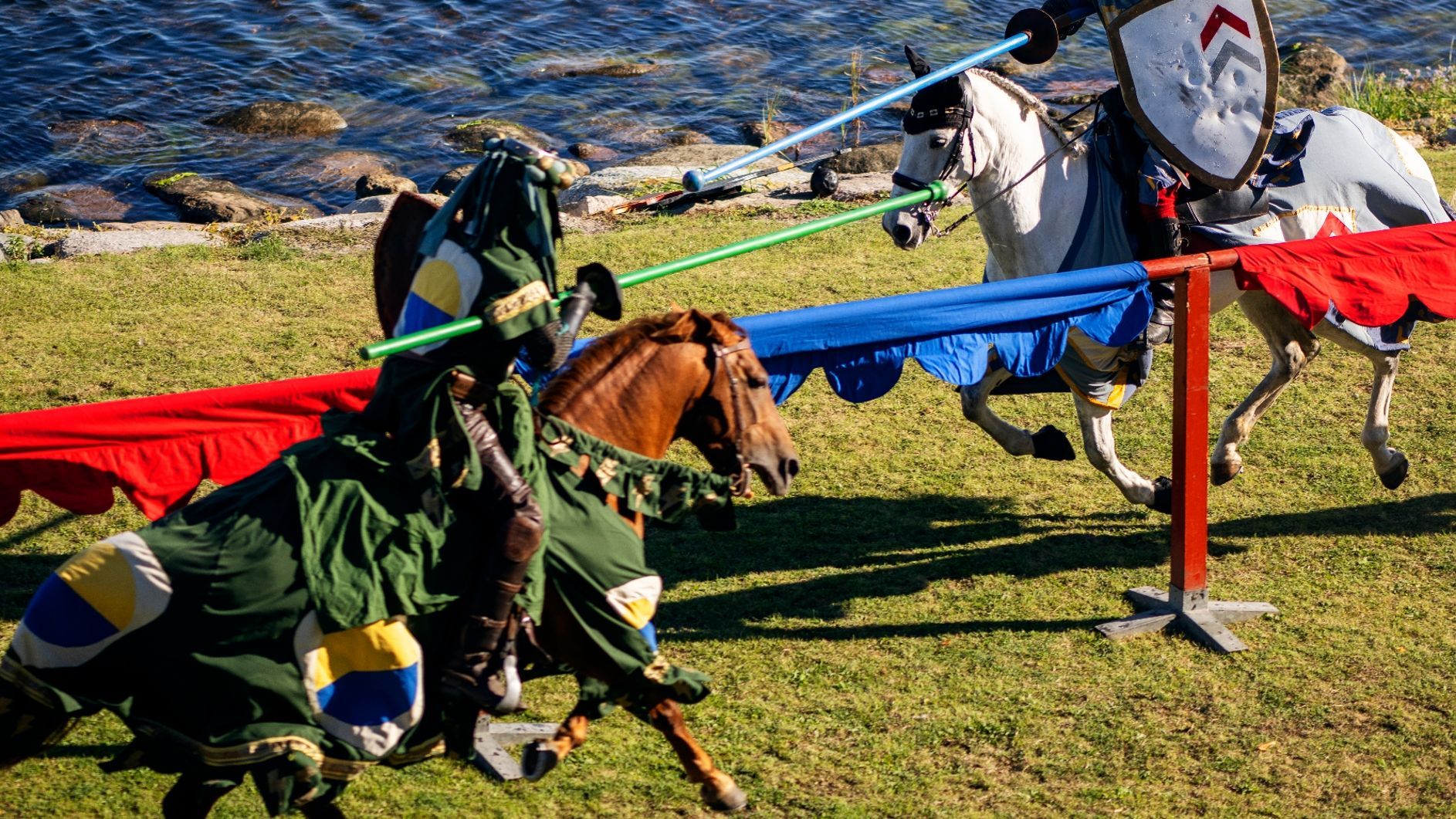 Tornerspel på Kalmar slott